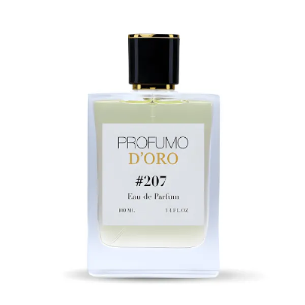 Profumo Doro 207 – eleganter Flakon mit süß-warmem Eau de Parfum aus Vanille, Honig und Amber für Herren